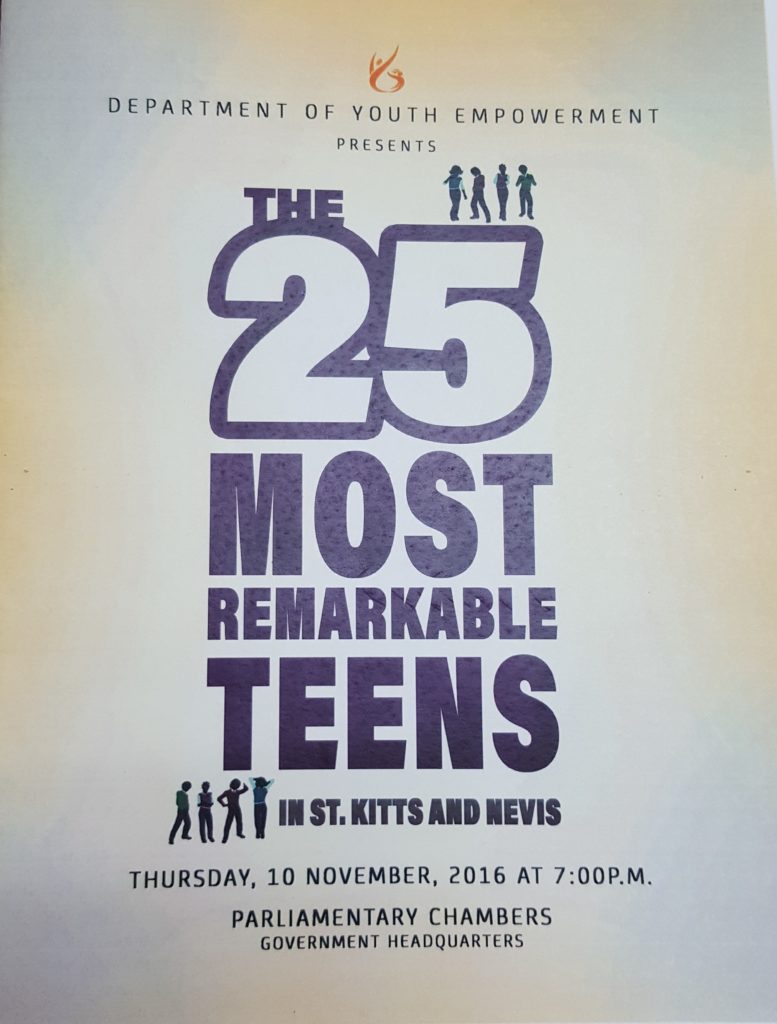 YOUTH DEPARTMENT’S WORK HIGHLIGHTED AT 25 MOST REMARKABLE TEENS AWARDS