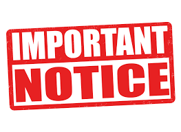 COMMUNITY NOTICE