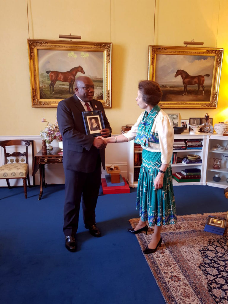 Prime Minister Harris received at Buckingham Palace