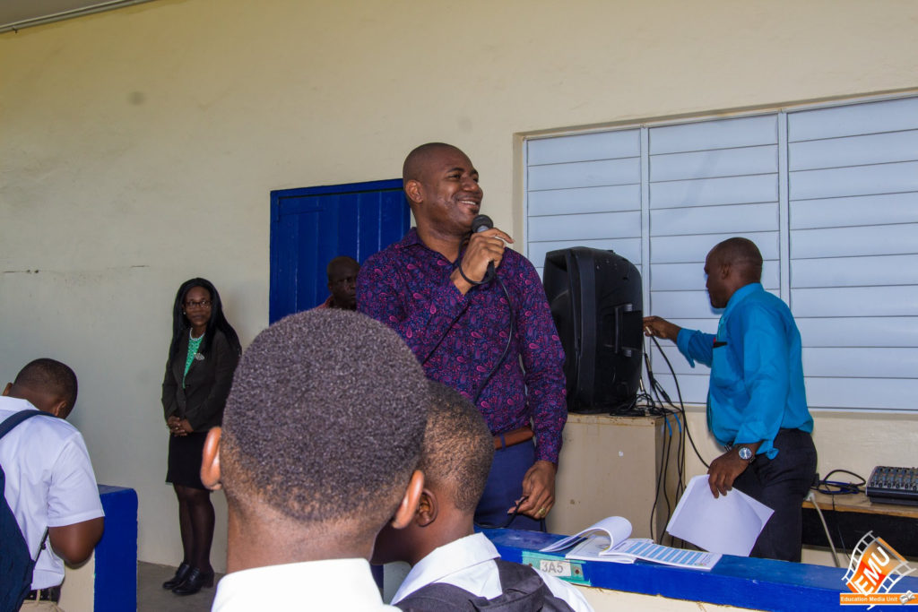 Deputy Prime Minister and Minister with responsibility for Education, the Honourable Shawn Richards