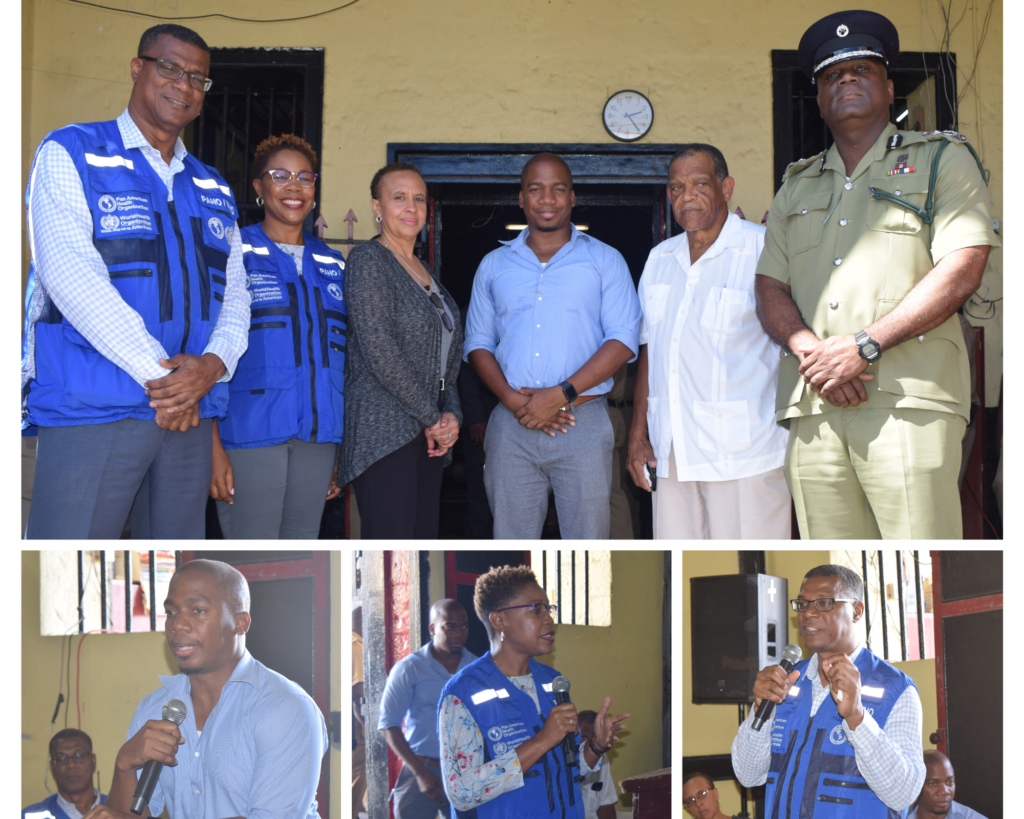 LOCAL MEDICAL PRACTITIONERS, PAHO EXPERTS SENSITIZE HMP RESIDENTS ABOUT COVID-19