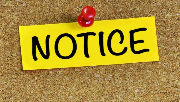 Important Notice from SCASPA