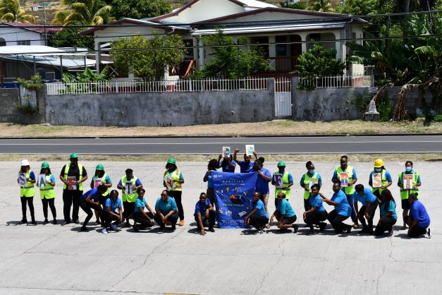 EXHIBITION SHOWCASING SAFETY GEAR AND EQUIPMENT MARKS WORLD DAY FOR SAFETY AND HEALTH AT WORK IN ST KITTS AND NEVIS