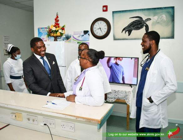 ADVANCEMENT IN THE DELIVERY OF HEALTHCARE SERVICES HIGH ON THE AGENDA OF THE ST. KITTS & NEVIS GOVERNMENT