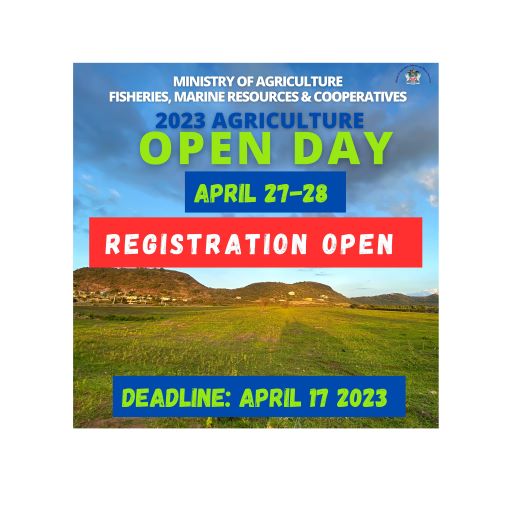 REGISTRATION OPENS FOR AGRICULTURE OPEN DAY