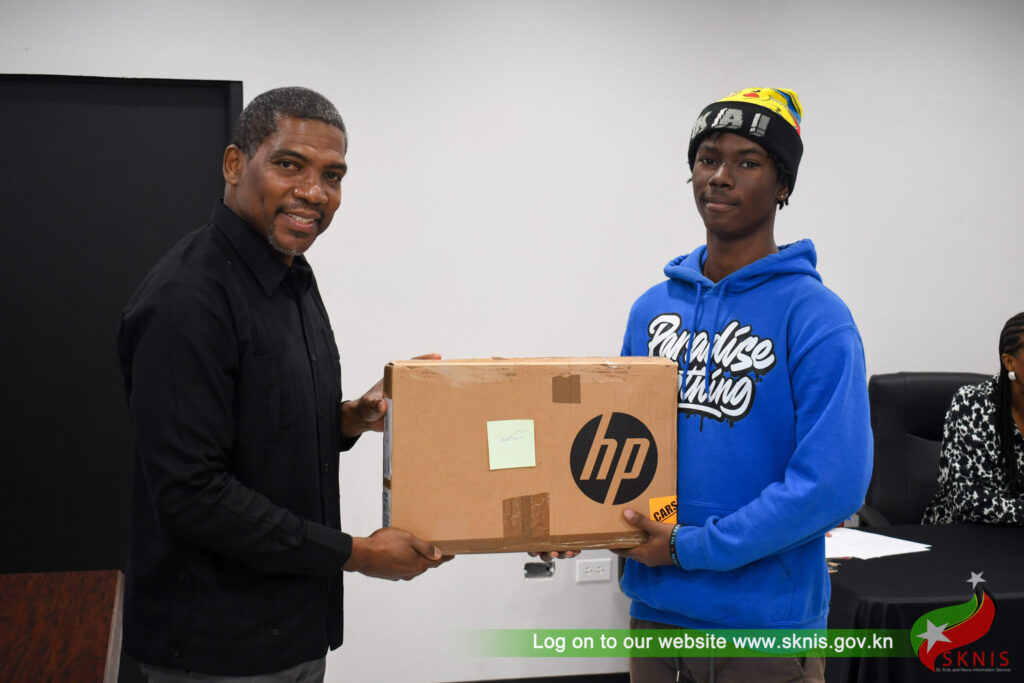 Cyber Security Training Program Moves Into Full Implementation as Prime Minister Drew Hands Over Laptops to Trainees